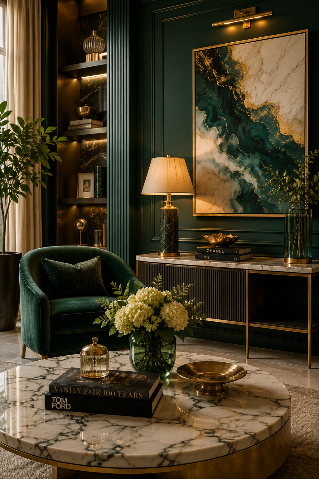 Luxury craftsmanship and architectural design