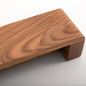 Walnut Minimalist Wooden Linear Wall Lamp