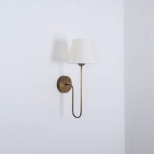 Aged Brass Wall Sconce