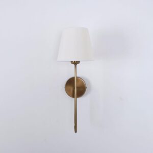 Aged Brass Wall Sconce