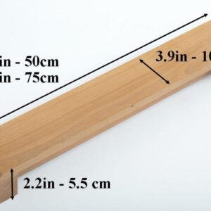 Walnut Minimalist Wooden Linear Wall Lamp