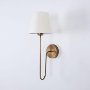 Aged Brass Wall Sconce