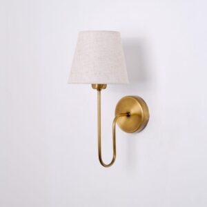 Aged Brass Wall Sconce