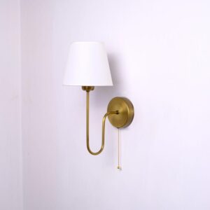 Aged Brass Wall Sconce
