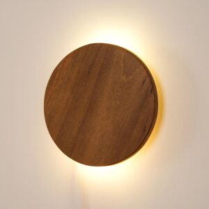 Minimalist Walnut Wall Lamp