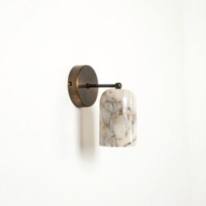 Chic Marble Wall Sconce