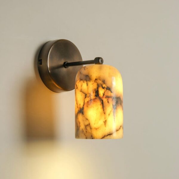 Chic Marble Wall Sconce